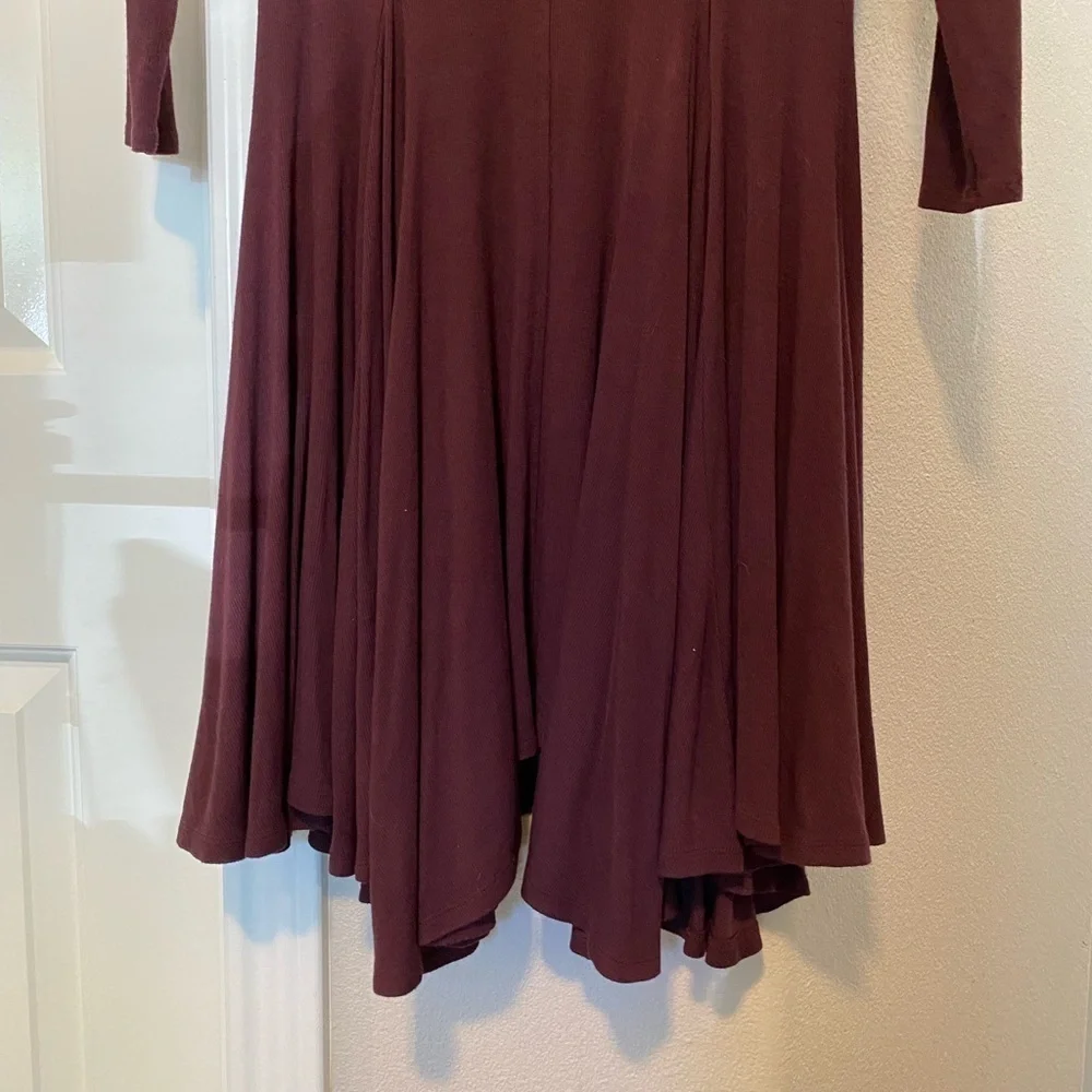 Free People Beach | Burgundy Picnic Mini Dress XS B10